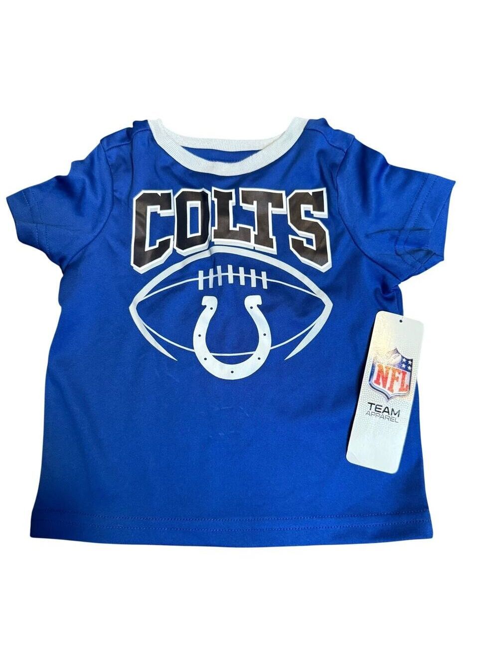 NFL Indianapolis Colts Toddler Tee, Blue Football Team Apparel, Size 2T, NWT